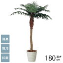 フェイクグリーン 鉢植え 大型 観葉植物 人工樹木 フロアタイプ フェニックス 1.8m 光触媒 フェイクグリーン 消臭 抗菌 ペット おしゃれ 防汚 玄関 待合室 オフィス 店舗 人工観葉植物