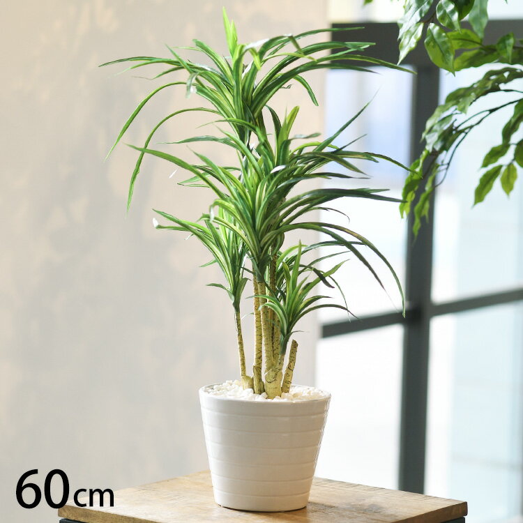 フェイクグリーン ユッカ ポット 【メッセージカード対応】 フェイクグリーン おしゃれ 鉢 ユッカ ペット 人工観葉植物 グリーン インテリア 室内 ボタニカル