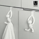 \ペット割で最大P5/ Umbra アンブラ バディ キャブフック シングル2pc ホワイト 【ラッピング対応】 【メッセージカード対応】 タオルフック 引っ掛...