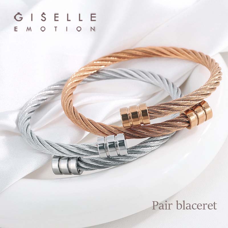 【50%OFFクーポン配布中!】ペアブレスレット つけっぱなし ステンレス 金属アレルギー対応 シルバー 色 チェーン メンズ レディース カップル 大人 人気...