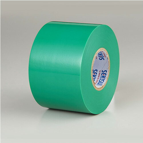 エスロンテープ緑 50X20 作業用品 制服 梱包テープ 養生テープ ビニールテープ 積水化学 V360M5N 4562126584735