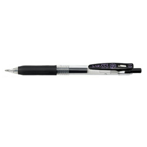 サラサクリップ1．0 黒 筆記具 ボールペン 複合筆記具 ゲル（ジェル）インクボールペン ゼブラ JJE15-BK 4901681143313
