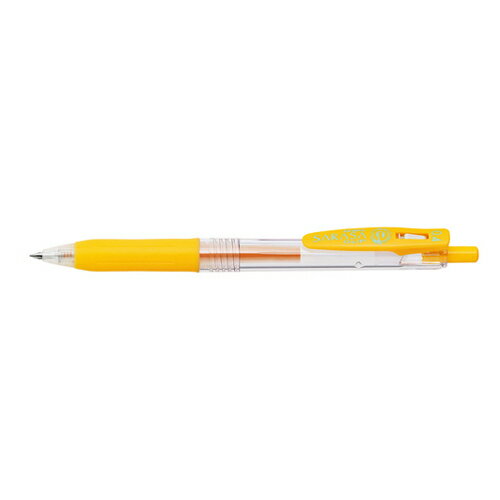 サラサクリップ0．4 黄 筆記具 ボールペン 複合筆記具 ゲル（ジェル）インクボールペン ゼブラ JJS15-Y 4901681351251