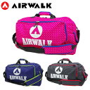 ボストンバッグ スポーツ 大容量 旅行 修学旅行 エアウォーク AIR WALK A1605042 ボストン ダッフルバッグ ボストンバック 斜め掛けバッグ メ...