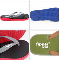 ビーチサンダルメンズおしゃれ大人フィッパーワイドFipperWIDEビーサン幅広モデルNEWカラーサンダル最上級の天然ゴム最高の履き心地を追求ユニセックスビーチプールサイドタウンユース海プール