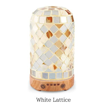 アロマランプ アロマディフューザー 超音波 コンセント KALEIDO カレイド AROMA DIFFUSER 全4色 ディフューザー 加湿器 LED ライト 寝室 モザイク柄 かわいい おしゃれ 間接照明 照明 新築祝い 結婚祝い ギフト プレゼント インテリア