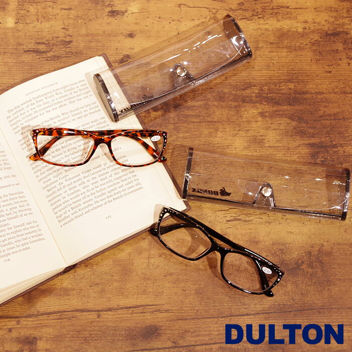 メール便 老眼鏡 おしゃれ レディース メンズ シニアグラス 女性 リーディンググラス DULTON ダルトン READING GLASSES 眼鏡 デミ/ブラック YGF74 メガネケース付き 老眼 1.0 1.5 2.0 2.5 ギフト プレゼント 敬老の日 父の日 母の日