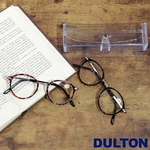 メール便 老眼鏡 おしゃれ レディース メンズ シニアグラス 女性 リーディンググラス DULTON ダルトン READING GLASSES 眼鏡 レッド/ブラック YGJ112 メガネケース付き 老眼 1.0 1.5 2.0 2.5 ギフト プレゼント 敬老の日 父の日 母の日