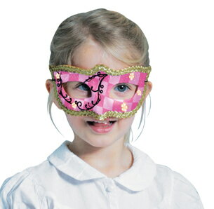 ハロウィン 衣装 コスプレ 仮装 マスク 仮面 子供 キッズ ドミノマスク DOMINO MASK SHINY ピンク 802256 ものまね なりきり パーティーグッズ かぶりもの 変装 ハロウィン 忘年会 宴会 二次会 パーティー