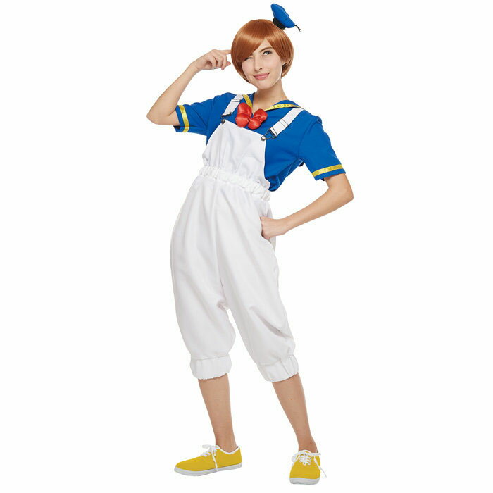 ハロウィン 仮装 ディズニー 大人 レディース コスチューム カジュアルポップ ドナルド Casual Pop Adult Donald For Woman 37024 コスプレ 衣装 イベント halloween あす楽