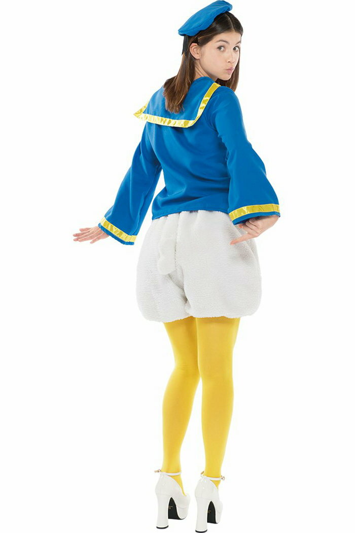 ハロウィン コスプレ ディズニー 大人 仮装 衣装 ドナルドダック レディース Donald duck 802981 Disney コスチューム 変装 イベント パーティー 送料無料