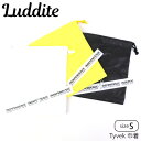 巾着袋 小 巾着 ポーチ S タイベック LUDDITE ラダイト Tyvek ブラック イエロー ホワイト LDTV-KINS 巾着バッグ おしゃれ シンプル...