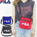 【郵メール便 対応】 FILA/フィラ サコッシュ メンズ/レディース ショルダーバッグ ブラック/レッド/ブルー FM2098 ブランド バッグ 学生 おしゃれ 大人 大学生 高校生 斜めがけ 中学生 人気 ファッション カジュアル アウトドア メッシュ ミニショルダーバッグ