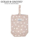 シューズバッグ キッズ 女の子 シューズ入れ ドット柄 おしゃれ かわいい オーシャンアンドグラウンド OCEANandGROUND 1315009 ギフト 入...