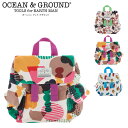 OCEAN&GROUND オーシャンアンドグラウンド リュック ベビー 女の子 男の子 デイパック OSANPODAYS バッグ オーガニック 4415201 リュックサック 保育園 子供 赤ちゃん 出産祝い 誕生日 幼稚園 入園 子供 出産祝い 誕生日