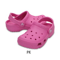 CROCSクロックスキッズサンダル女の子男の子クラシックコーストクロッグ15.5cm〜21.0cmブルー/ネイビー/ピンク127-596おしゃれスクール対応子供ジュニア水遊びプール海水浴