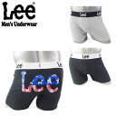 リー LEE ボクサーパンツ メンズ パンツ おしゃれ 下着 メンズ下着 バックロゴ 全2色 M L LL AD4051B102 男性 アンダーウェア 誕生日 ...