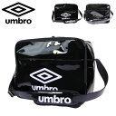 エナメルバッグ スポーツ アンブロ バッグ スポーツバッグ ショルダーバッグ メンズ UMBRO 28L 70003 ブラック 斜めがけ 肩掛け 鞄 部活 合宿...