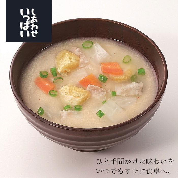 メール便 味噌汁 フリーズドライ おみそ汁 インスタント しあわせいっぱい 関西の母の味 かす汁 酒粕汁 野菜 みそ汁 みそ 味噌 食品 即席 簡単調理 具だくさん スープ 汁 高級 インスタント コスモス食品 ふんわり 保存食 非常食 災害のサムネイル