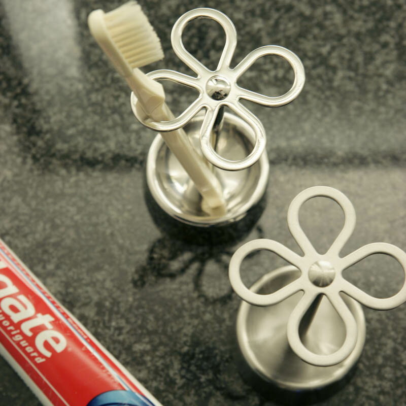 歯ブラシスタンド おしゃれ ステンレス DULTON ダルトン 雑貨 4ホールトゥースブラシホルダー 歯ブラシ..