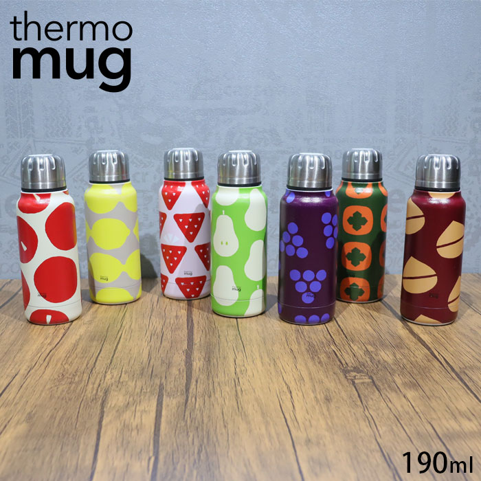 thermo mug ܥȥ ޥ   ֥ܥȥ ߥ KAMAWANU 190ml 2UB19-KW ݲ  2Ǯ¤ ƥ쥹 ߥ˥ ⤭ ޥå ե ޥܥȥ ȥɥ ץ쥼  ̶ ̳ ե롼 ʪ ޤ 꾦