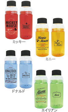 クリアボトル 水筒 ボトル 直飲み セパレートボトル ディズニー WDA1600 1601 1602 1603 ミッキー ミニ— ドナルド エイリアン 男の子 女の子 メンズ レディース あす楽