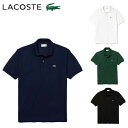 LACOSTE ラコステ ポロシャツ 半袖 メンズ レギュラー 鹿の子 全4色 S/M/L L1212AL カジュアル トップス スポーツ プレゼント ギフト 送料無料
