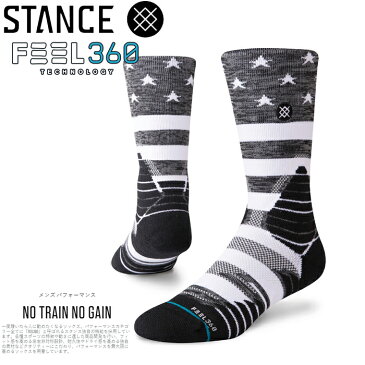 STANCE スタンス ソックス バスケット B.ROSS 3.0 メンズ M/L M559D18BRO BLACK 靴下 クルー丈 【 メール便 対応】