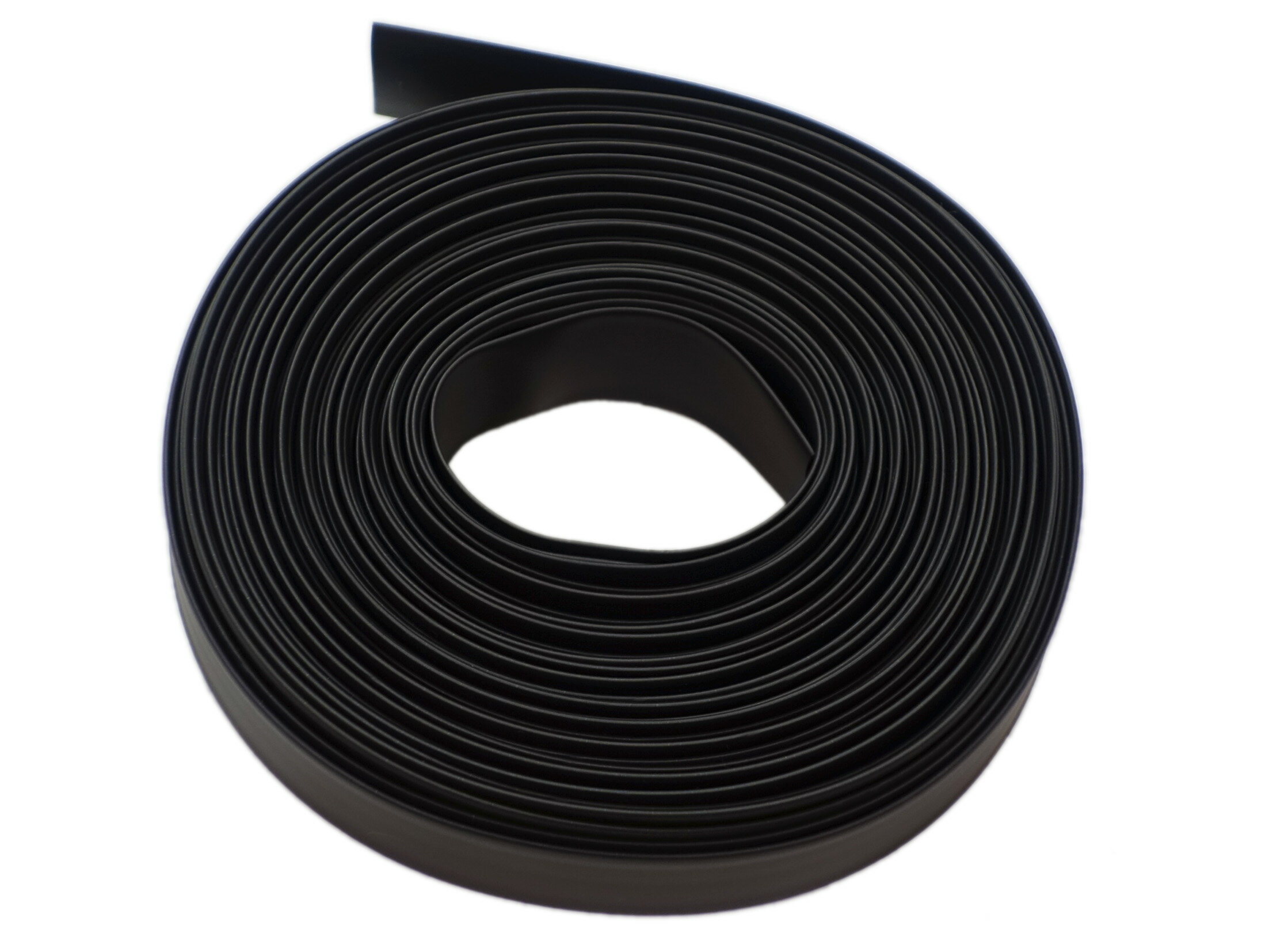 熱収縮チューブ 内径17mm φ17 ブラック（黒色） 長さ20m切り売り 印字無しで綺麗☆ シュリンクチューブ 絶縁チューブ 防水 高難燃性 収縮チューブ