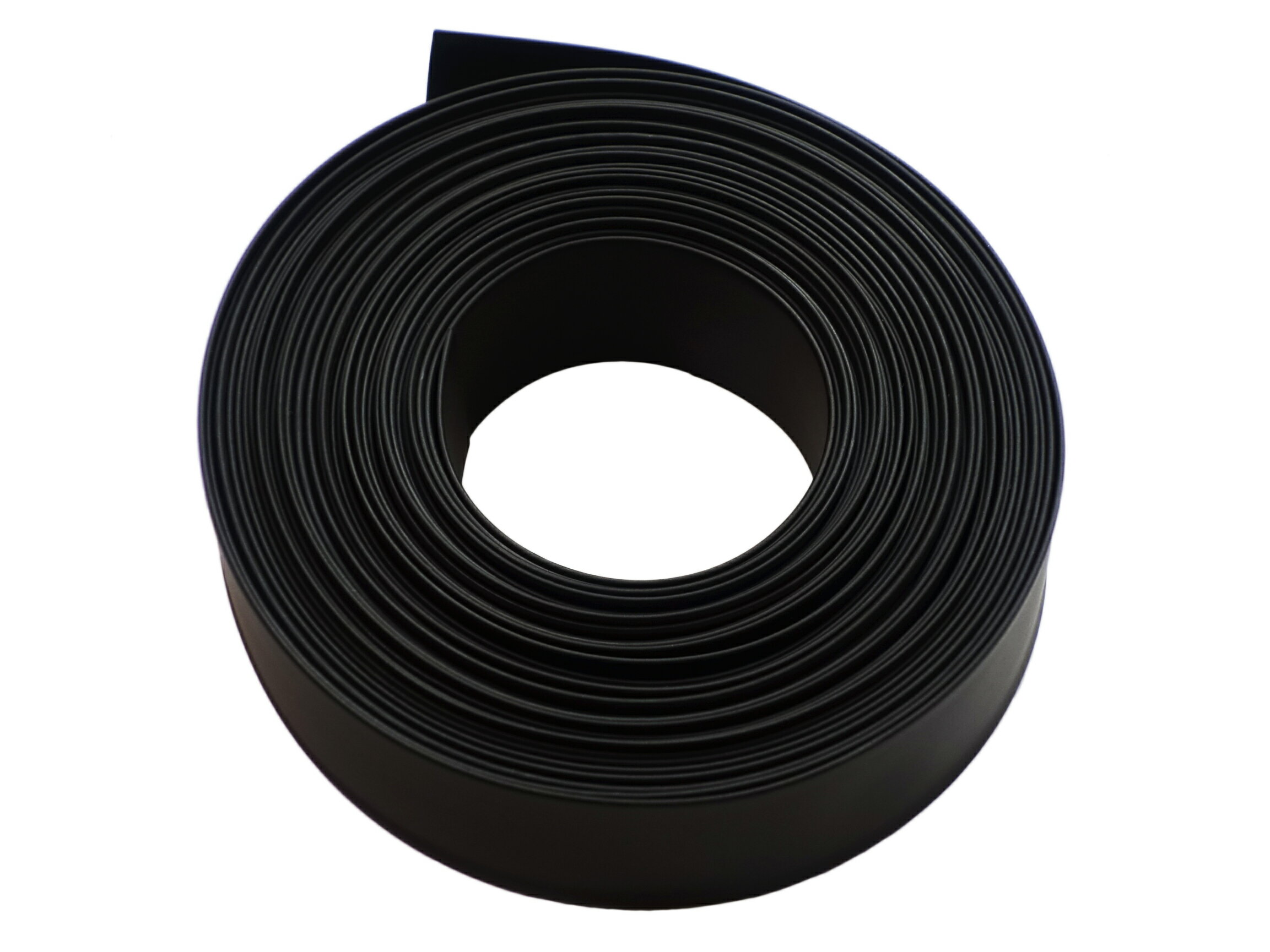 熱収縮チューブ 内径20mm φ20 ブラック（黒色） 長さ30m切り売り 印字無しで綺麗☆ シュリンクチューブ 絶縁チューブ 防水 高難燃性 収縮チューブ