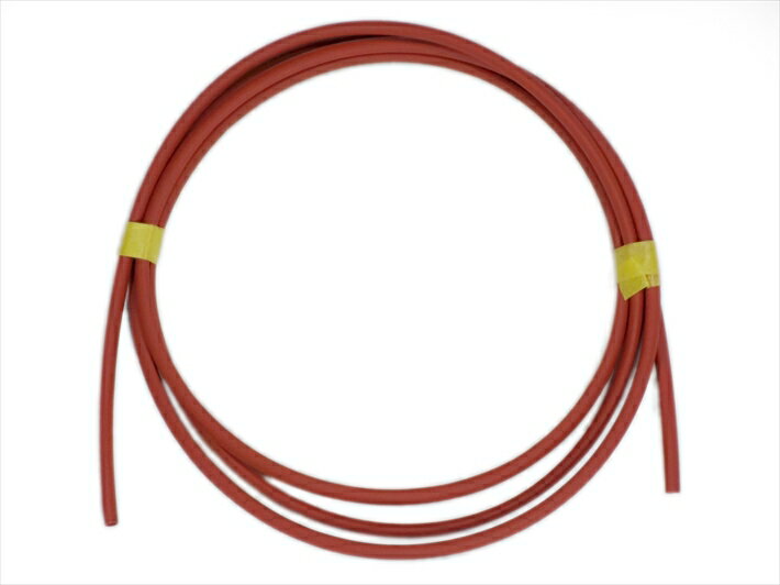 熱収縮チューブ 内径2mm φ2 レッド（赤色） 長さ1m切り売り 印字無しで綺麗☆ シュリンクチューブ 絶縁チューブ 防水 高難燃性 収縮チューブ