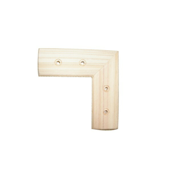 木材　国産ひのき　補強　工作　DIY　木製　ヒノキ隅金木製隅金　平横継手　80mm　10個入