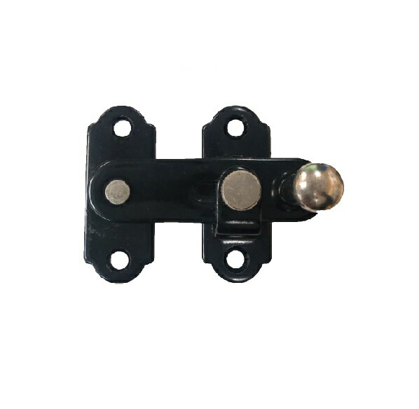 簡単な戸締り　箱やケースの蓋の開閉に塗打掛　ブラック　大