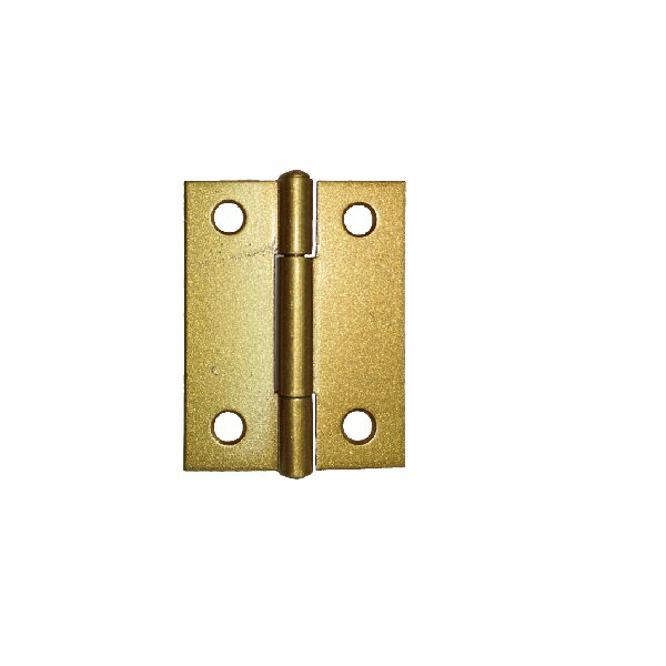 カラー蝶番　32mm　ゴールド　2枚組