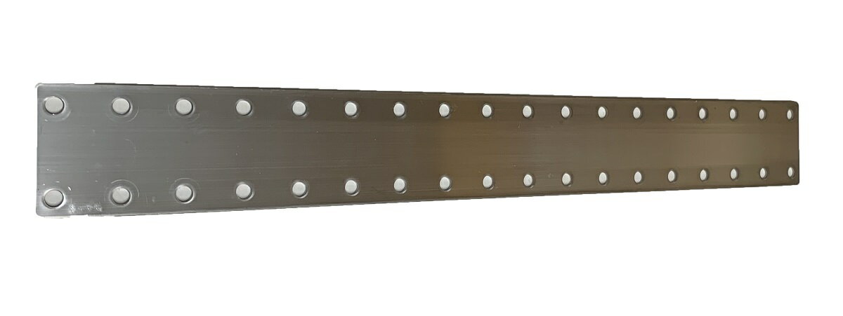 Rakuten - ジョイントプレート1136　ジョイント金具　多孔プレート　ステンレス(SUS304)　1枚入　53x440 ＜br＞補強金物　接続金物　固定金物