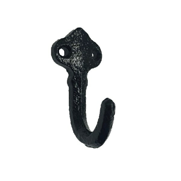 アイアンフック アンティーク調 ブラックフックNO2フック