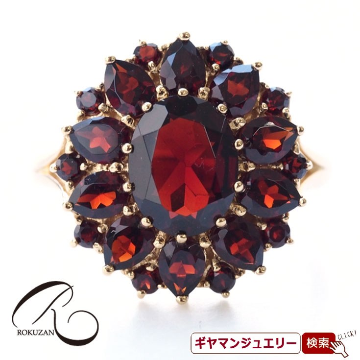 【碌山】SV ガーネット リング【碌山ジュエリー 碌山アクセサリー 碌山 ガーネット 碌山 リング 碌山 ネックレス 碌山 ブローチ 碌山 ペンダント 碌山 イヤリング 碌山 ピアス】