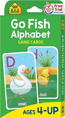 【お得クーポン配布中！】ゴーフィッシュ(Go Fish Alphabet Game Cards)　4歳以上　アルファベット　カードゲーム　送料無料 頭がよくなるカード