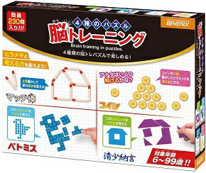 4種のパズル 脳トレーニング 送料無料 頭がよくなるパズル