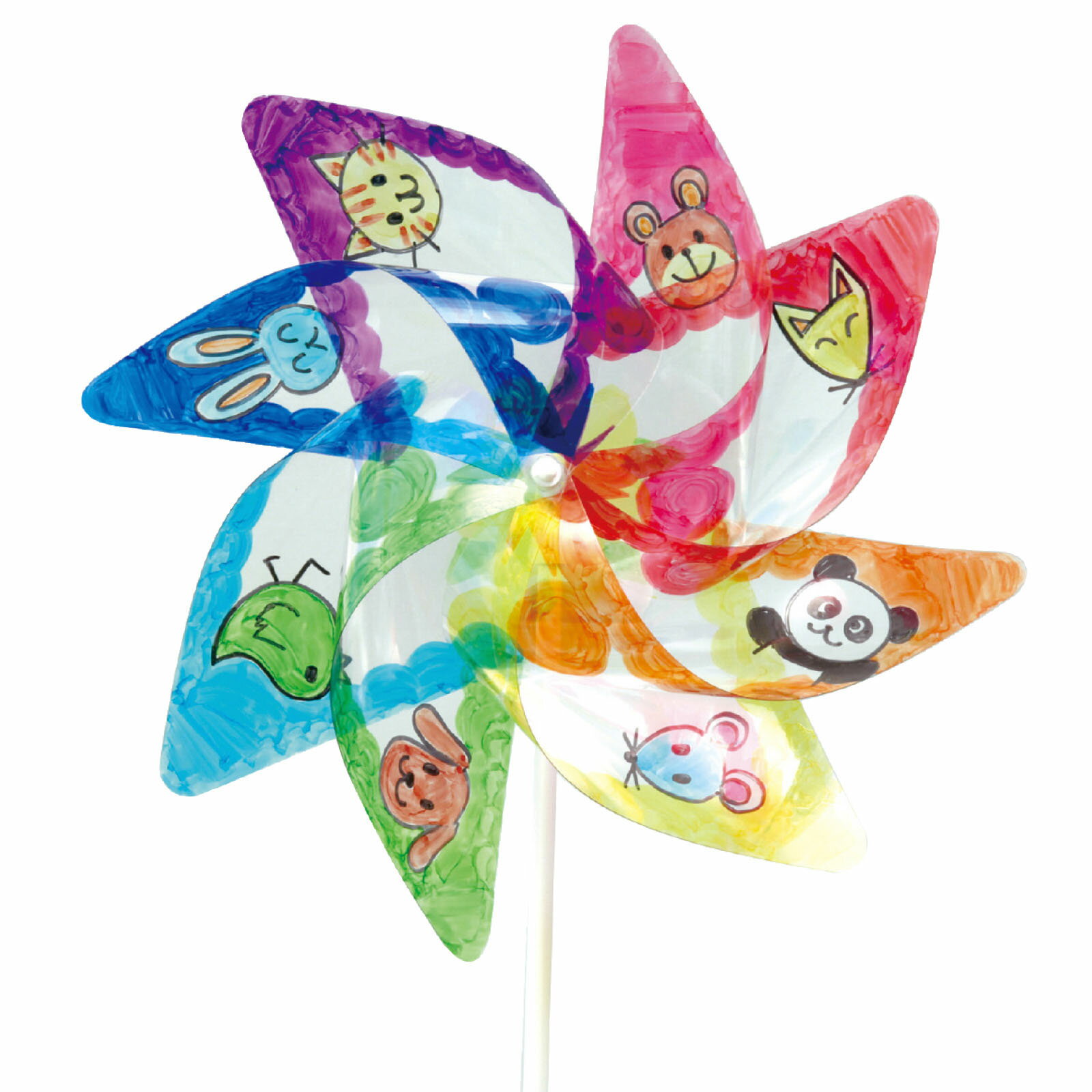 お絵かきクリアかざぐるま おすすめ 人気 使いやすい 便利 高評価 レビュー多数