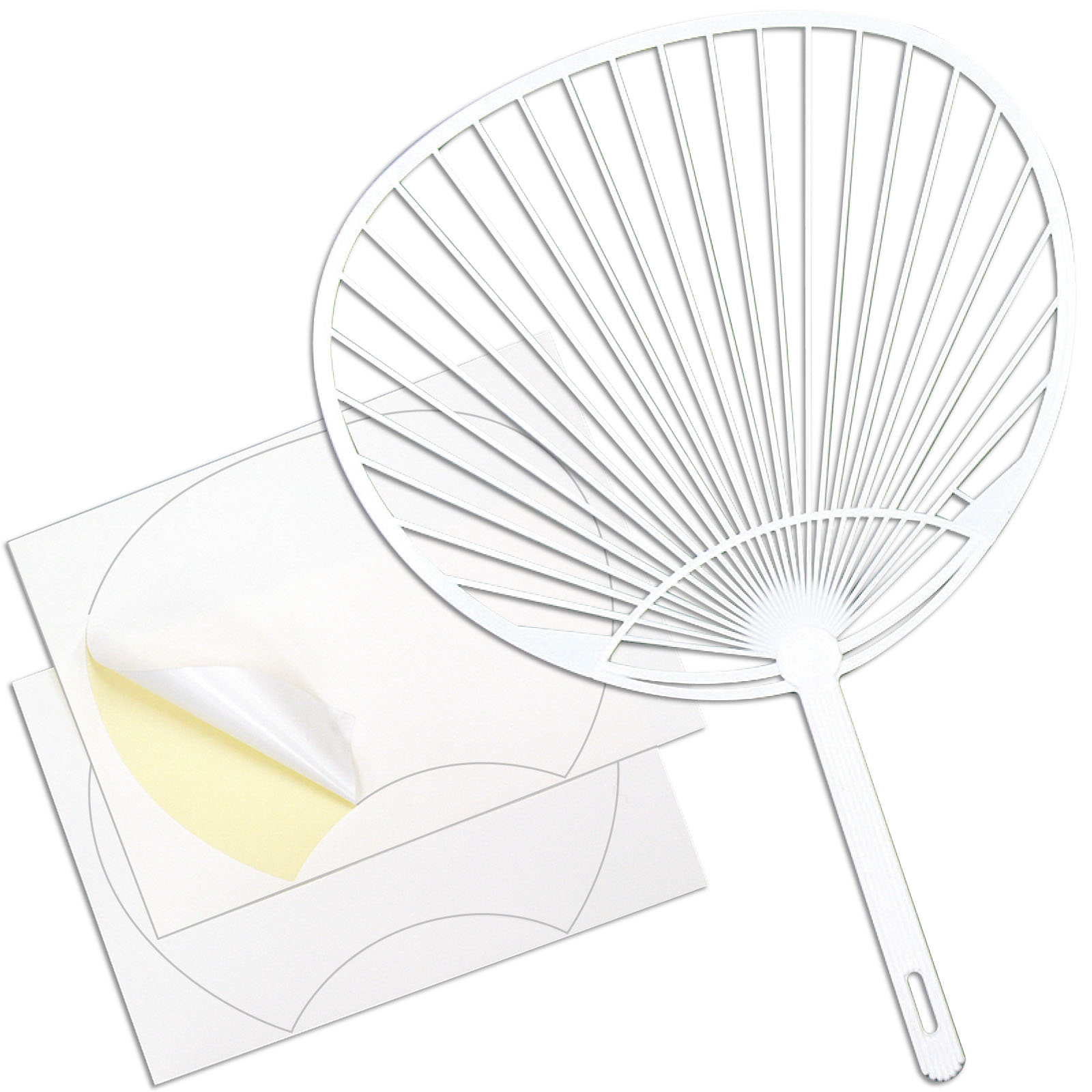 うちわ作り(タック付) おすすめ 人気 使いやすい 便利 高評価 レビュー多数