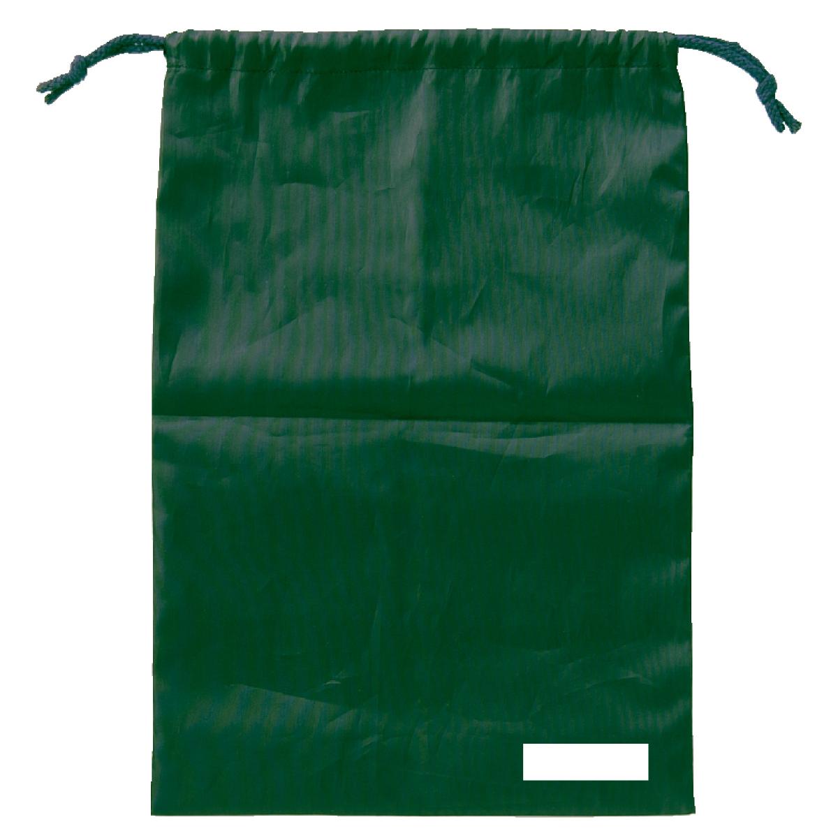 楽天ギザブレインズ　楽天市場店アシストバッグ 緑バッグ 収納袋 巾着 ポーチ 洗える 上履き 上靴 体育館シューズ 体操服 体操着 画材 美術 学校 おすすめ 人気 使いやすい 便利 高評価 レビュー多数