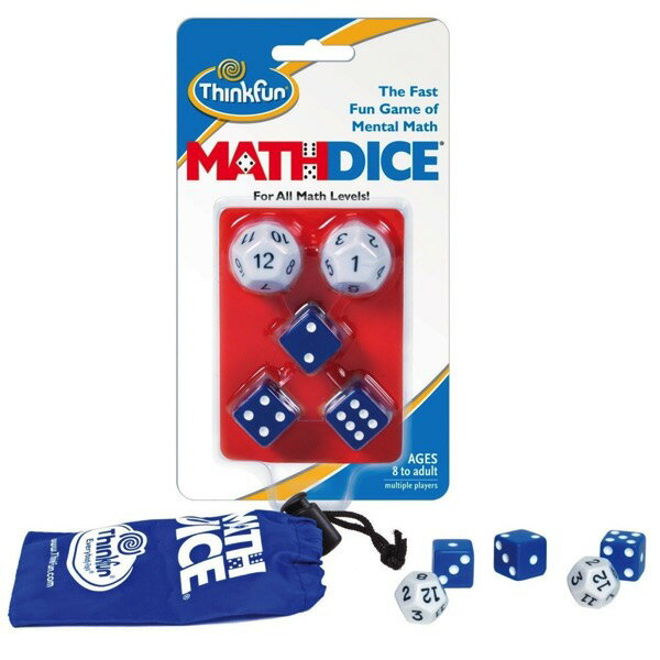 マスダイス(Math Dice) シンクファン (ThinkFun) 正規品 脳トレ ギフト プレゼント 頭がよくなるボードゲーム