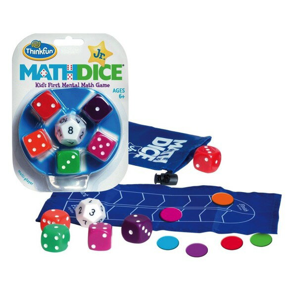 【お得クーポン配布中 】マスダイスJr． Math Dice Junior シンクファン ThinkFun 正規品 脳トレ ギフト プレゼント 頭がよくなるボードゲーム