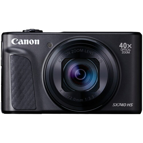 【新品・送料無料】Canon キャノン PowerShot SX740 HS ブラック コンパクトデジタルカメラ 光学40倍ズ..
