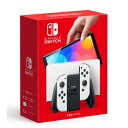 【新品・送料無料】ニンテンドー Nintendo 任天堂 スイッチ switch 有機EL ホワイト 本体 ゲーム機 HEG-S-KAAAA 490237054...
