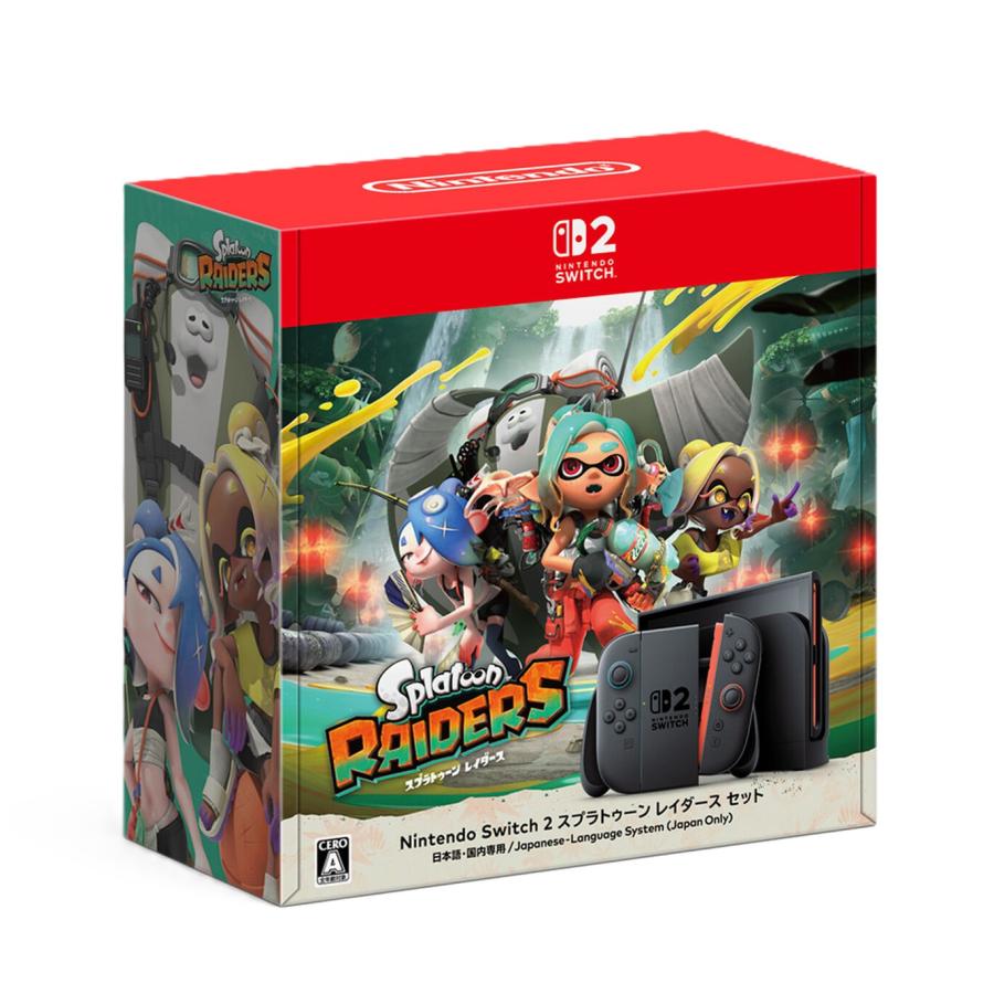 【箱傷アリ】Nintendo Switch 2（日本語・国内専用）スイッチ2 スプラトゥーン レ...
