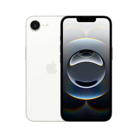 【新品・送料無料】Apple アップル 国内正規品 iphone 16e 128GB ホワイト 本体 SIMフリー 4549995559002