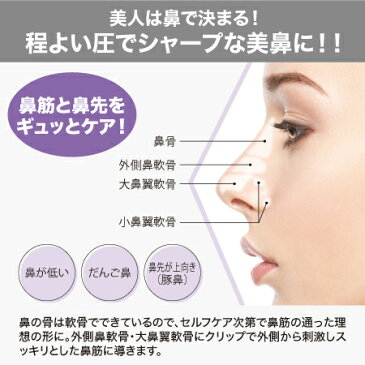 鼻クリップ おすすめ 豚鼻 団子鼻 【美鼻クリップ】 鼻プチ 鼻矯正 美鼻 ノーズアップピン 鼻高 鼻筋ピン セレブ 鼻 美容グッズ 鼻を高くする 鼻筋ピン 矯正 小鼻 鼻筋 鼻高くするグッズ ノーズアップ 男女兼用 送料無料