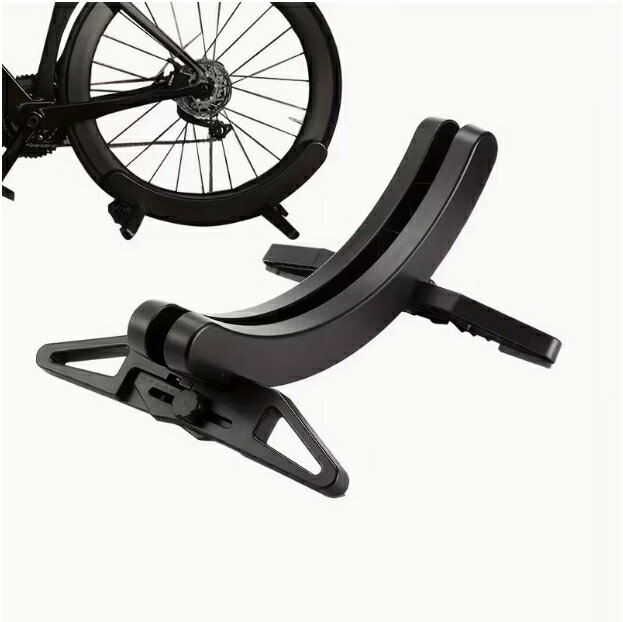 Rakuten - 自転車スタンド 組み立て簡単 30mm-80mm調節可能 滑り止めクッション付き 軽量 安定 耐久性 室内 屋外 ロードバイク クロスバイク各種対応 自転車置き サイクルスタンド